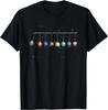 Funny Planets Planetary System Solar Pendulum Graphic Gift Unisex T-Shirt