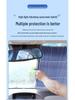 Auto Retractable Folding Car Sun Shade with Suction Cups & Heat Insulation for Windows & Windshield