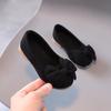 Kinder Lederschuhe Frühling Herbst Süße Ballerinas für Mädchen Weiche Sohle Vielseitig Kinder Prinzessin Mode Tanz Loafer