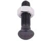 Screw Set. Redliczkowa Semi-circular M10X35 Mm Kl. 8.8 Waryński ( Sold In 25s )