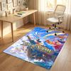 Personalized Crystal Velvet Carpet,One Piece Custom Printed Name, Plush Area Rug For Home Indoor Decor