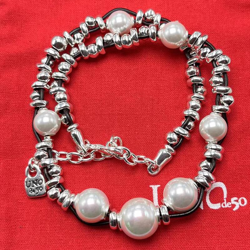 Collana di Perle Europee UNOde50 2024: Squisito Regalo Romantico di Gioielli da Donna