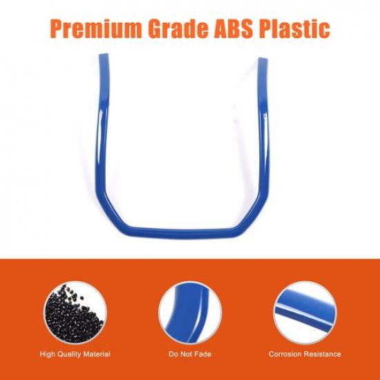 Blue ABS Steering Wheel Trim for Land Rover Range Rover Evoque L538 2012-2018