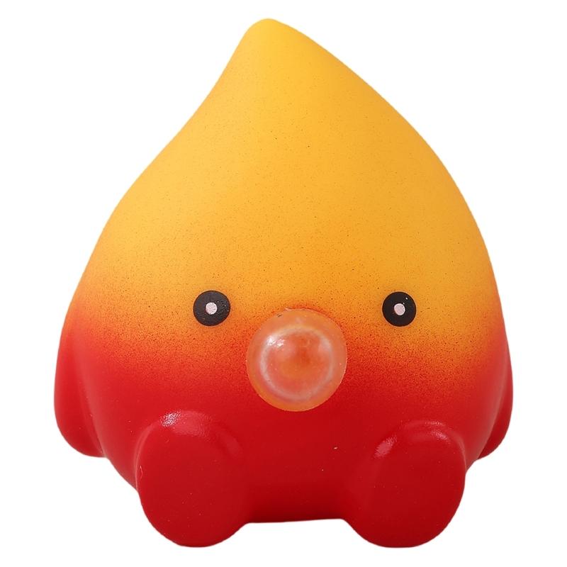

Squeeze Toy Fire Doll with Popping Bubble Squeezable Vent Toy Office Student Stress Relief Bubble Blowing Decompress Toy 1
