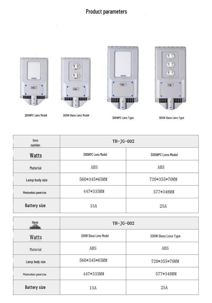 Solar LED Street & Courtyard Outdoor Waterproof Light