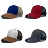 Baseball Cap Men Summer Breathable Mesh Sun Hat With Extended Brim For Casual Outdoor Use