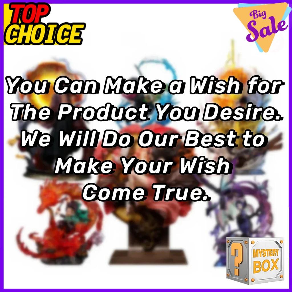 Demon Slayer Animationsfigur Blind Box Mystery Case Kit Kamado Nezuko Tanjiro Zenitsu Inosuke Hashira Sammlerwürdiges Spielzeug Zufällig
