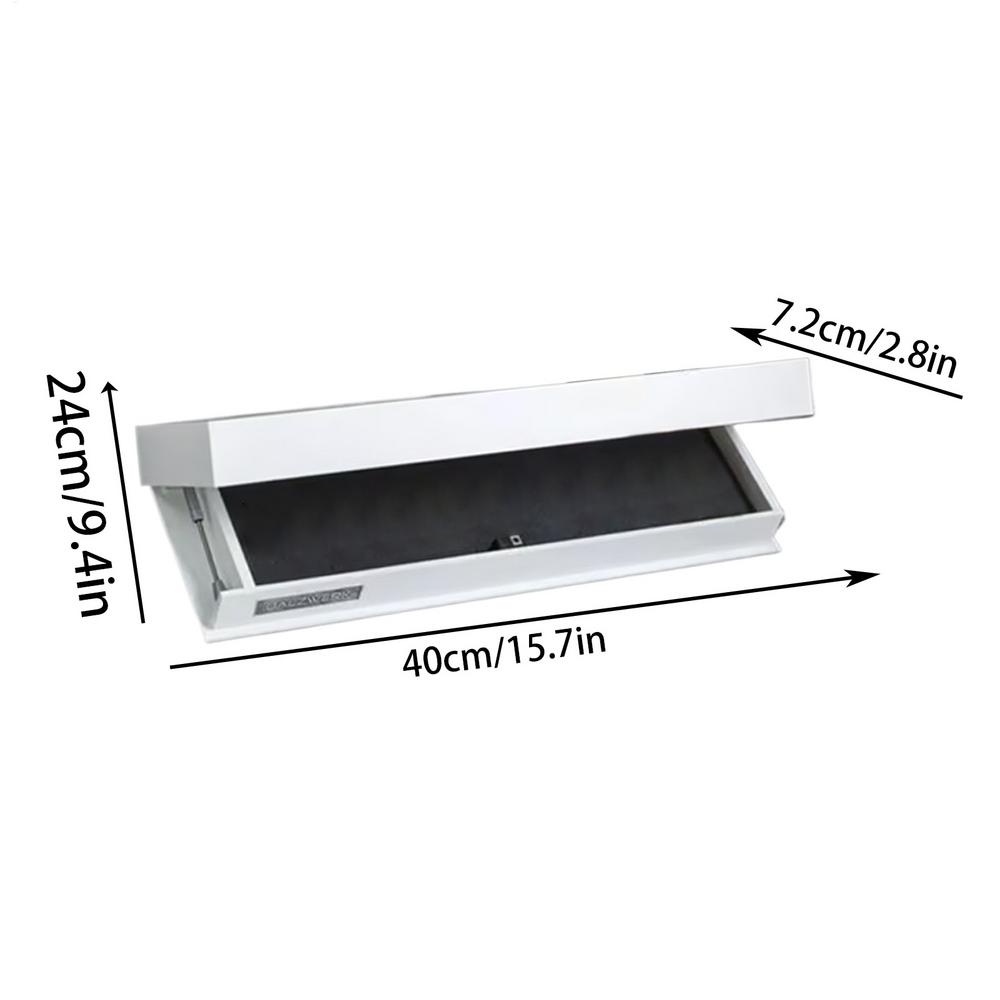 Concealment Shelf Wall Mounted Wooden Concealment Storage Concealment Shelf with Trap Door for Wall Decorations Storage Box