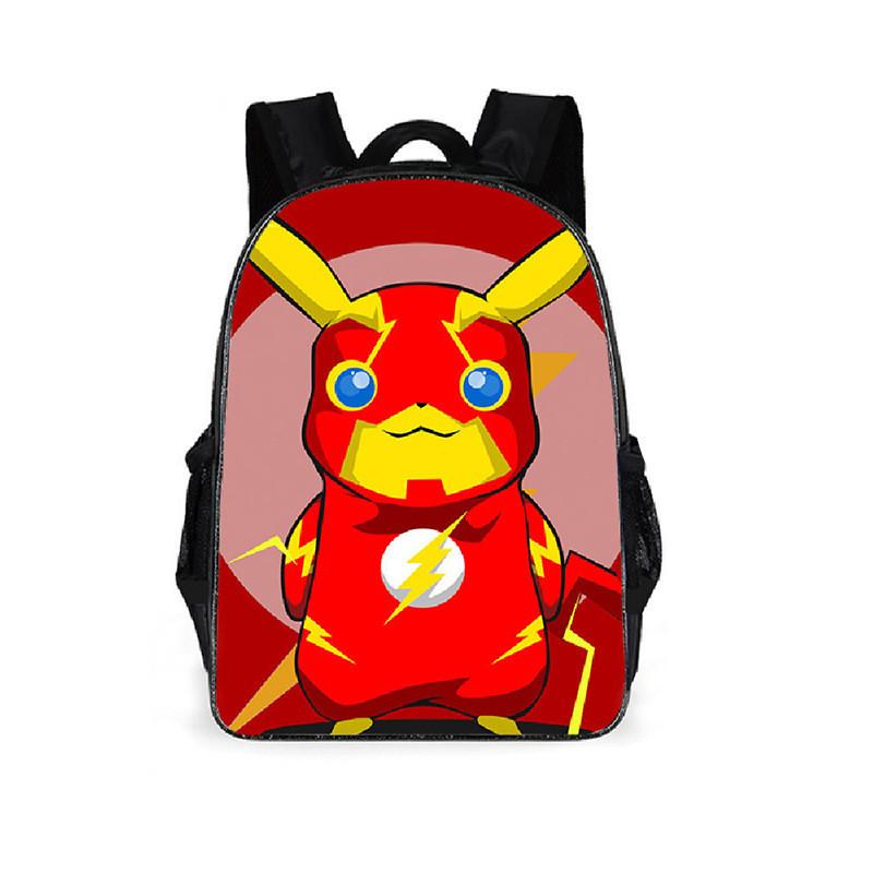 Character Print Cute Children Student Bag With Breathable Fabric Oxford