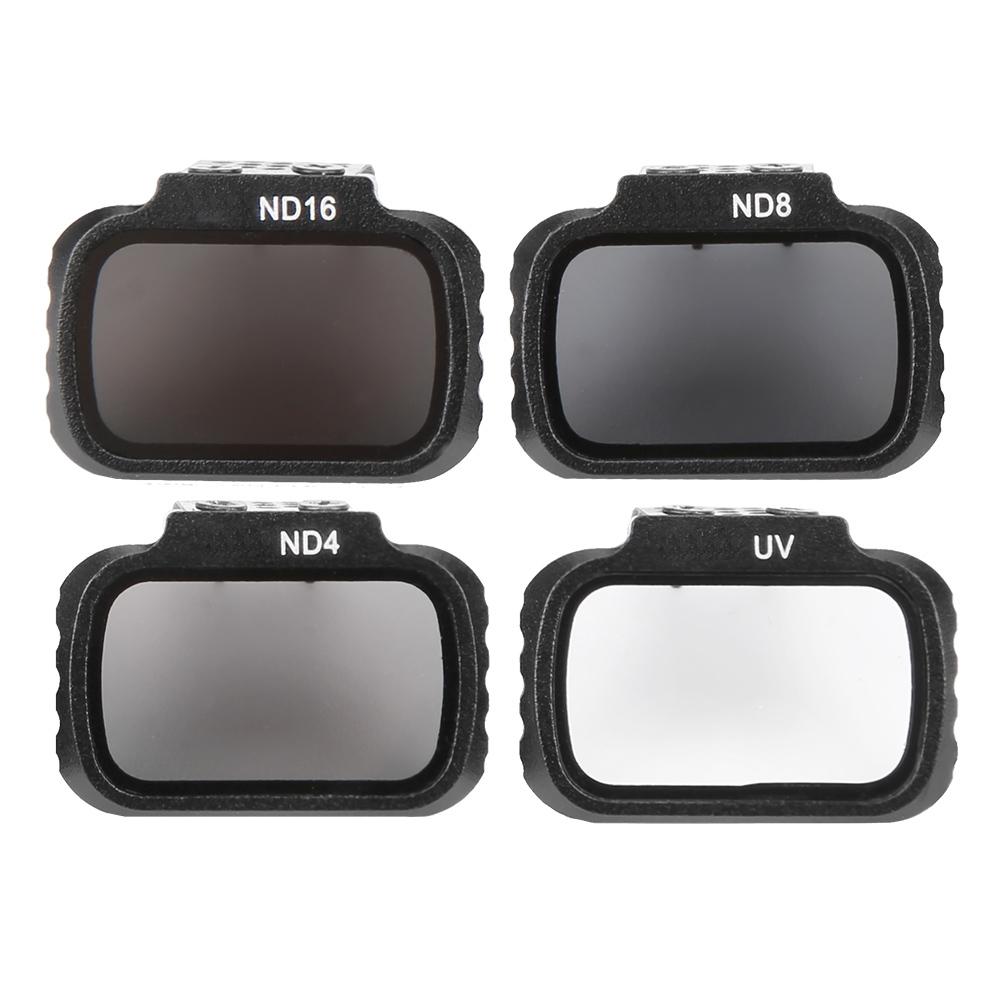 

Комплект фильтров для объектива Fikaz UV ND4 ND8 ND16, водонепроницаемый, ультратонкий, подходит для DJI Mavic Mini