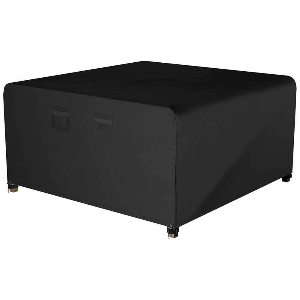 

Outdoor Coffee Table Cover Patio Table Cover Waterproof Small Side Table Cover Black Oxford Cloth 54x54x28 inch China Mainland