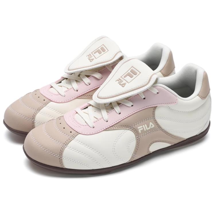 Fila Lipper Water Dance Shoes Comfortable Durable Low-Top Casual Shoes Women Shoes White Brown F12W511122FWM
