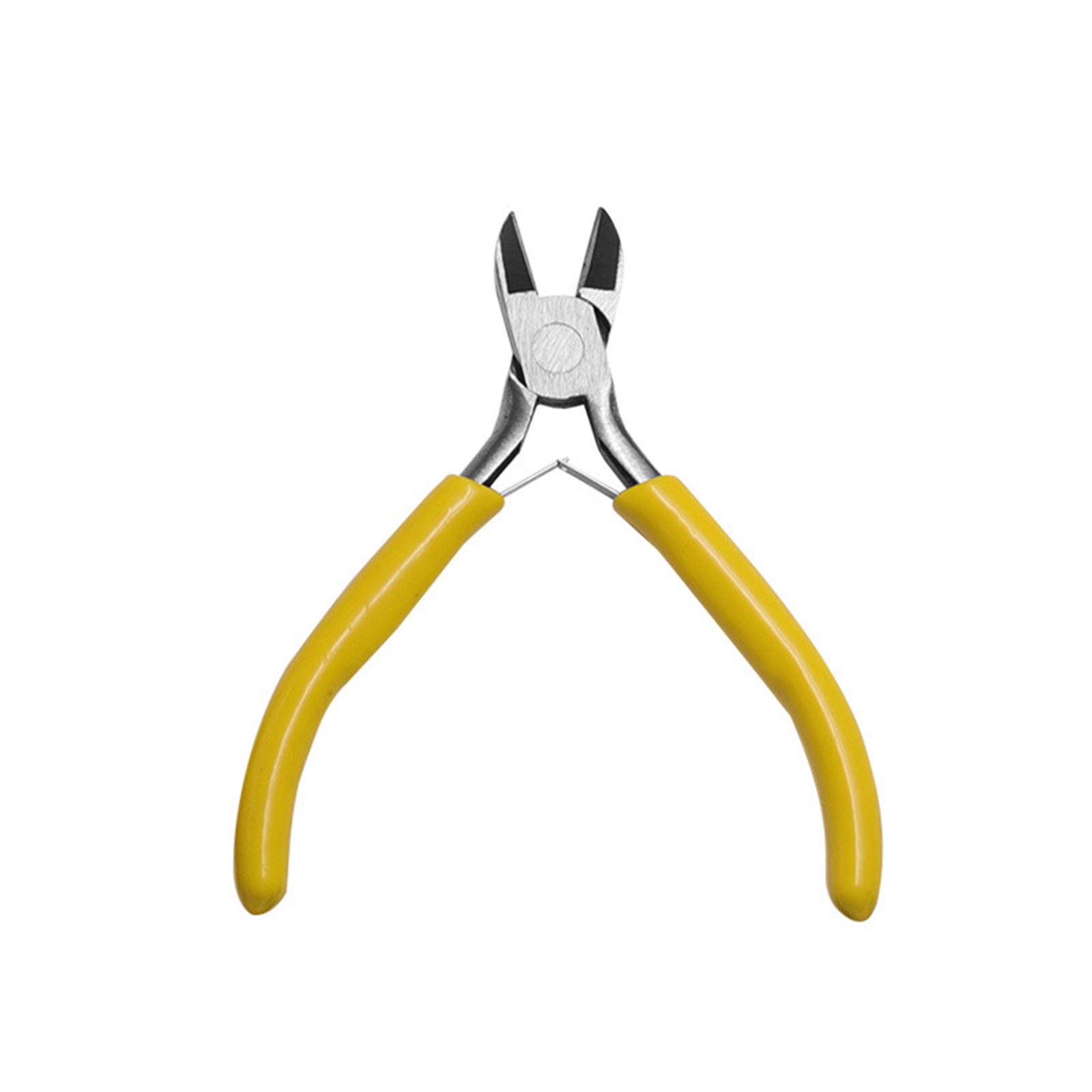 Yellow End Cutting Wire Pliers Equipment Multifunctional Hand Tool Jewelry Plier