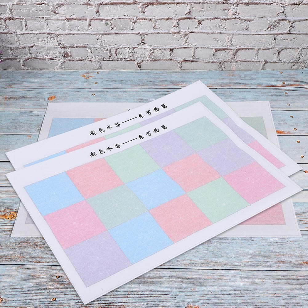 3Pcs Water Writing Cloth Ten Thousands Color Brush Practice Early Child Education Puzzle