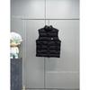 Mengjia down vest matte vest stand-up collar warm men and women with the same trend versatile solid color vest jacket