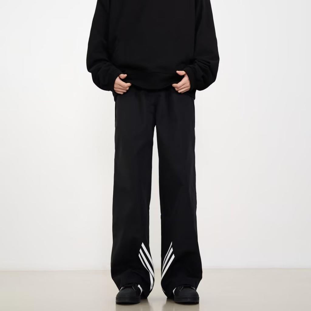 Nowe Luźne Spodnie Casualowe dla Mężczyzn Styl Koreański Modne Wszechstronne Spodnie na Lato Cienkie Szerokie Nogawki Spodnie Podłogowe