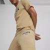 Puma Schnürung Logo Bündchen Freizeit Hose Herren Hosen Braun 678972-83