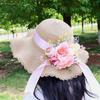 Beach Straw Hat for Women In Summer with A Large Brim for Sun Protection and Shade Versatile for Travel UV Resistant and Large Brimmed Cool Hat