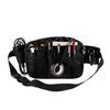 ALL BEFORE Multifunctional Waist Nurse Waist Horizontal Double 18 Stationery and Small Items For Office and Customer Belt Black [CARRY ONE] Pouch,