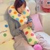 U-shaped Pillow Neck Pillow Dot Pattern Plush Toy Sofa Pillow New Question Mark Pillow  Gift