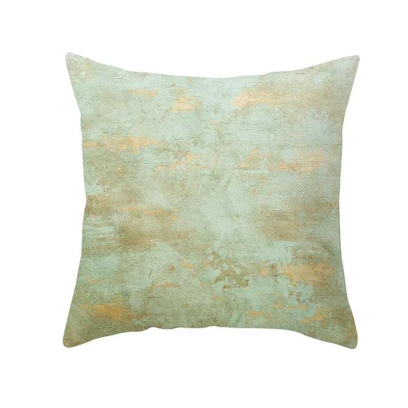 MarbleInspired Patterns For Stylish Pillows Pattern Cushion Cover Suitable For Sofa Bedroom Car Pillow Cover