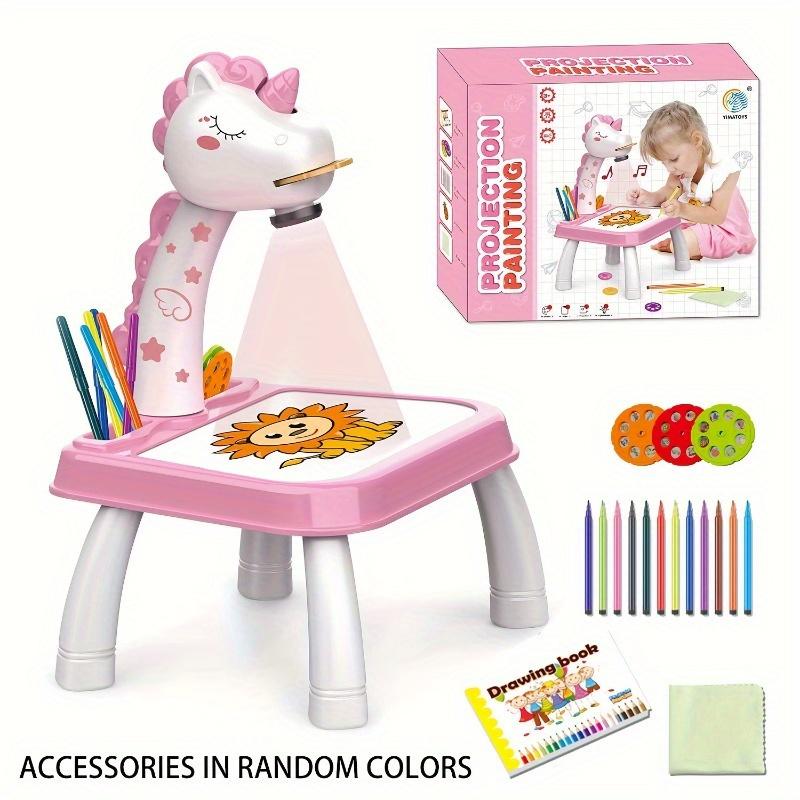 Unicorn Projection Drawing Table, Interactive To Stimulate Creativity, No Batteries Required - Perfect Gift for Dreamers