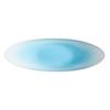 Restaurant, Hotel, Steamed Fish Dish, Front Brocade, Oval Strip Plate, Creative Ceramic Home Dish Plate, Pasta Salad Plate