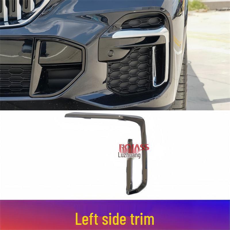 BMW X5 Front Bumper Grille Chrome Fog Light Air Vent Cover Trim