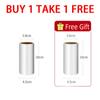 Portable Tearable Roll Paper Sticky Roller Dust Wiper Pet Hair Clothes Carpet Tousle Remover Replaceable Cleaning Brush Tools