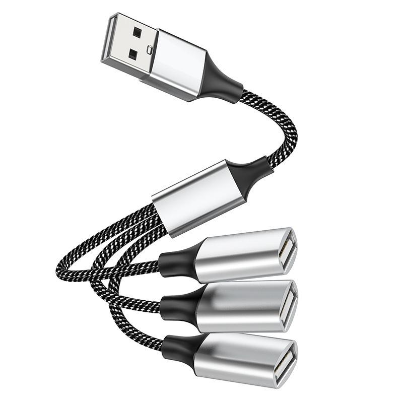 Type-C USB Extender & Charger Adapter: One-to-Four Multi-Function Dock