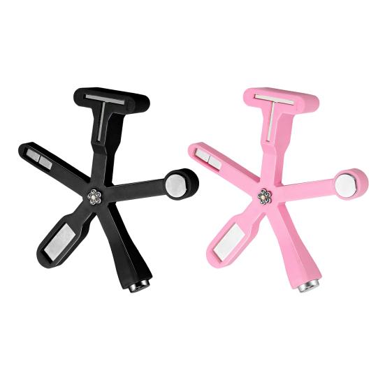 5-in-1 Cat Eyes Magnet Set Professional Nail Art Tool with French Flower Holo Effects Strong Magnetic Nail Design Kit for Gel Polish