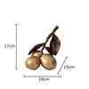 Creative Simulated Lemon Creative Ornaments Desk Decoration Modern Artwork Golden Lemon Fruits Crafts Sculpture Room Aesthetic
