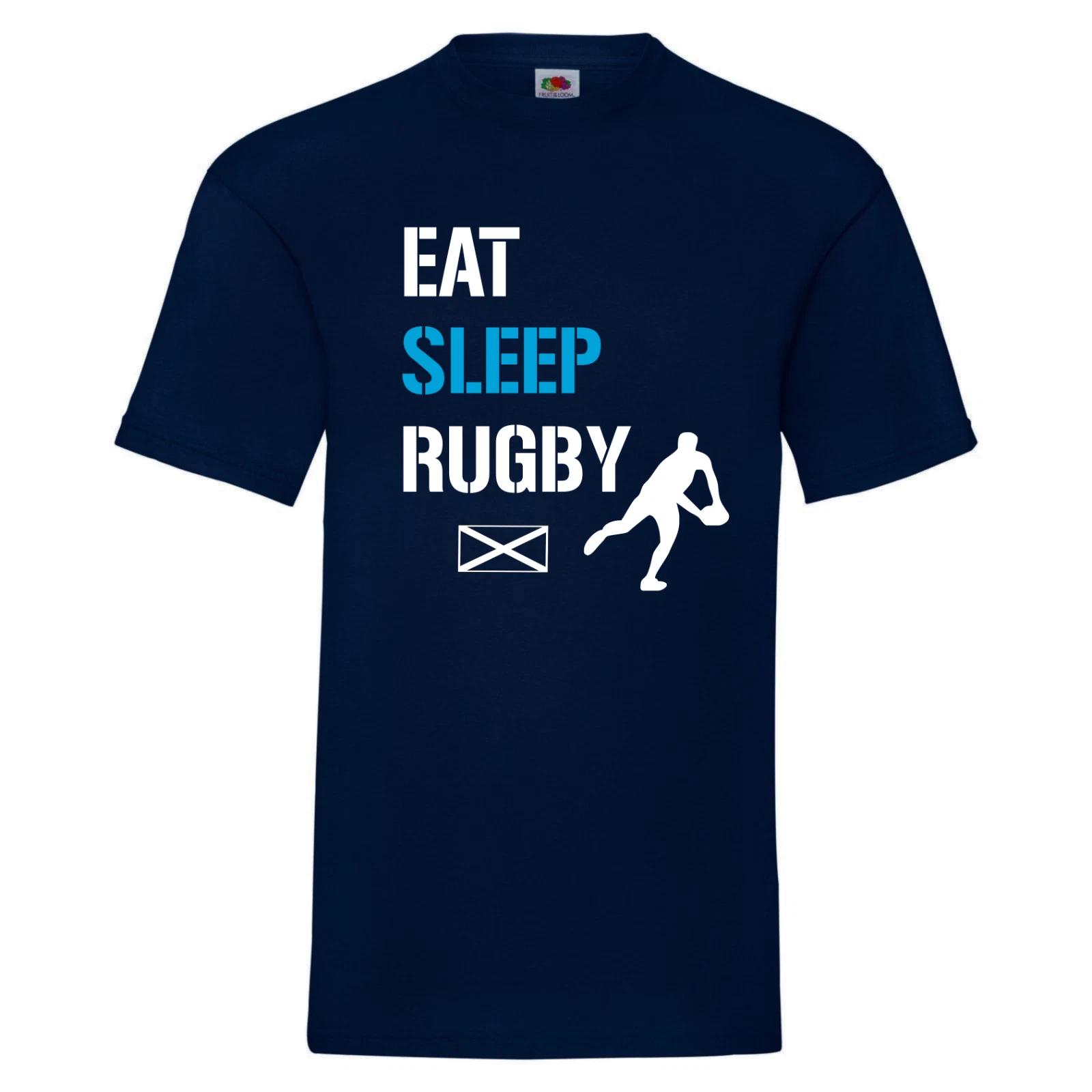 Kids Scotland, Eat Sleep Rugby T-Shirt, Scottish, rugby fan tShirt, world cup S