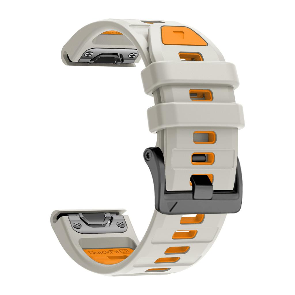 Compatible with Garmin Frnix 8 51mm 47mm Watch Bands Silicone Quick Release Straps For Fenix E 7 7X 6 6X Pro 5 5XPlus Smartwatch