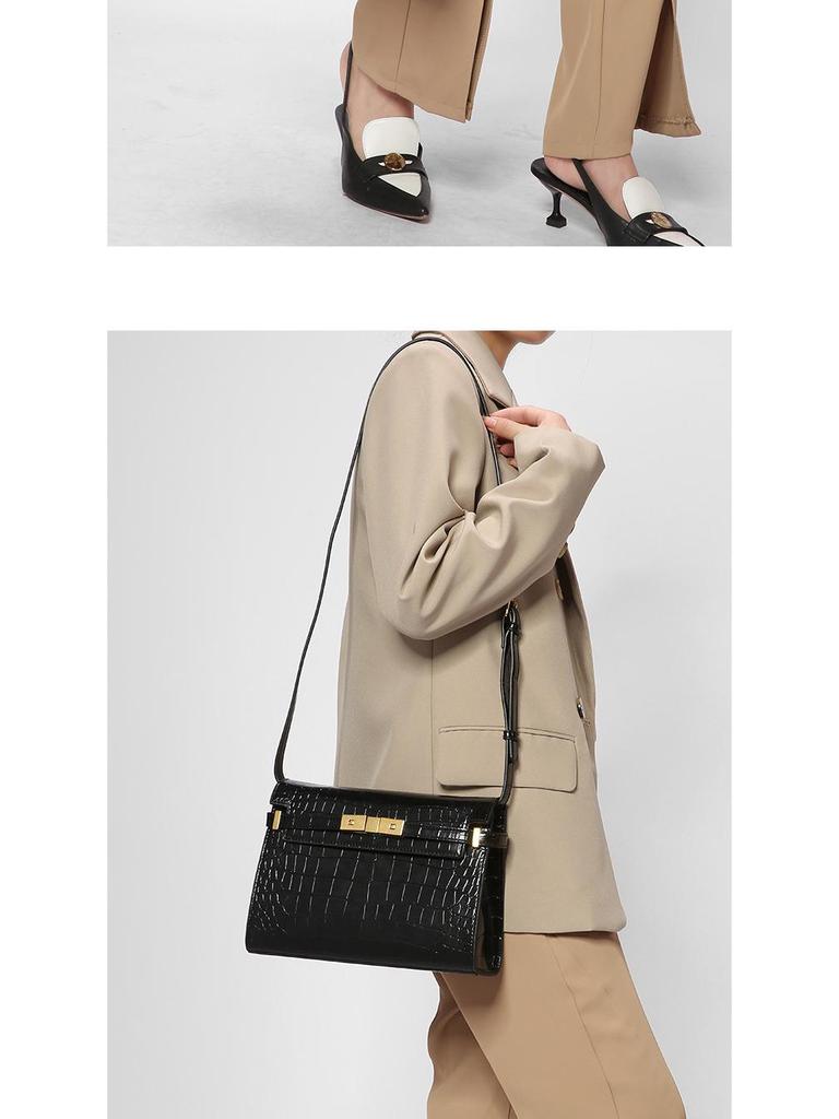 Compact High-Quality Manhattan Women's Large-Capacity Shoulder and Messenger Bag