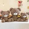 Cross-border Bee Bear Plush Toy: Children's Bedtime Doll & Birthday Gift
