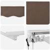 Electric Retractable Awning Taupe 3.5 x 2.5 m