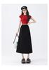 2026 Japanischer Stil Damen High Waist Eis Seide Cargohosenrock - Sommer Schlankmachend Locker Weiter Bein