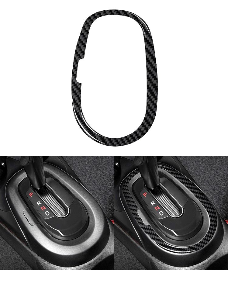 Black Car Interior Decoration Protection Carbon Fiber Sticker For Honda CR-Z 2011-2016 Auto Styling Accessories