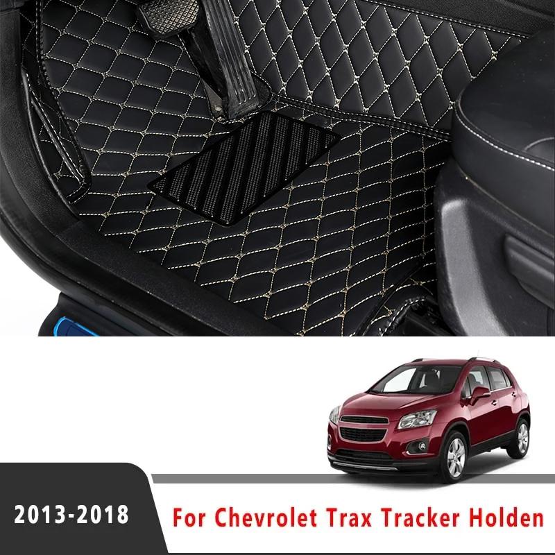Car Floor Mats For Chevrolet Trax Tracker Holden 2018 2017 2016 2015 2014 2013  Auto Interior Accessories Carpets Covers