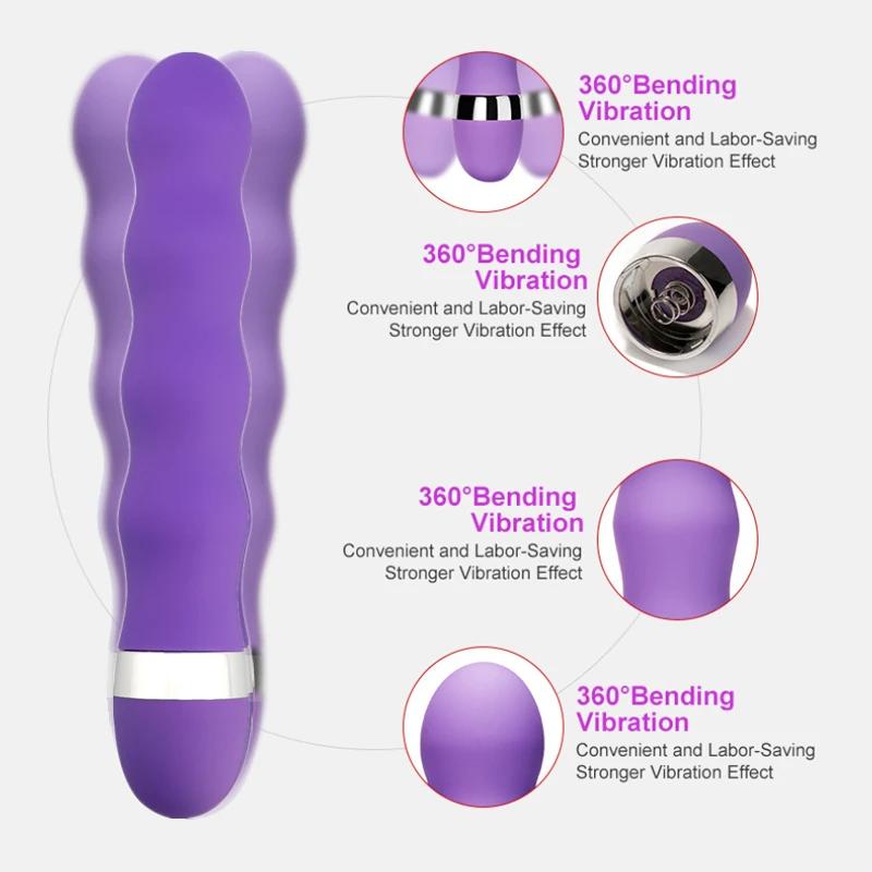 Multi speed G Spot Vibrator Clitoris Stimulator Anal Plug Sex Toys for Women Men Couples Adult Pleasure Products