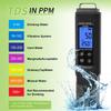 Digital Display Advanced 5 in 1 Water Tester with High Accuracy Measurements for Hydroponics Aquatic Life and Research