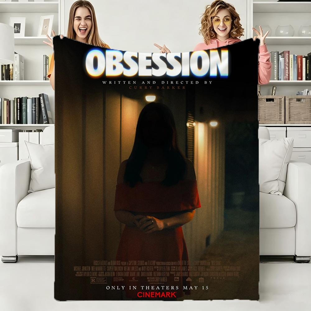 O-obsession Thriller Film Soft Warm Flannel Blanket Art For Bedroom Wall Living Room Decor Bed Camping Picnic Office Gift