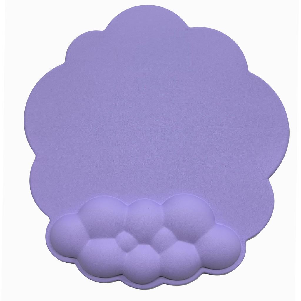 High-Value Silicone Cloud Wrist Rest Mouse Pad and Keyboard Support - Office Essential