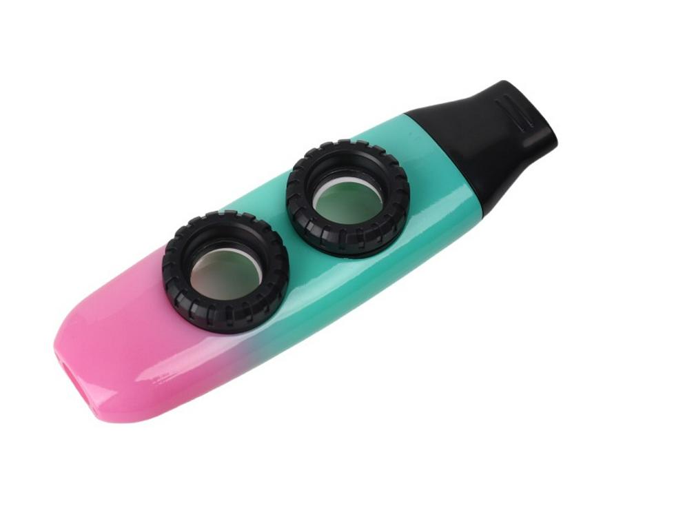 Double Hole Kazoo Flute for Guitar/Ukulele Accompaniment - Beginner Friendly