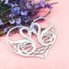 Love Swan Strange Smiley Design Style Metal Cutting Dies DIY Scrapbooking Embossing Stencil Paper Craft Album Template
