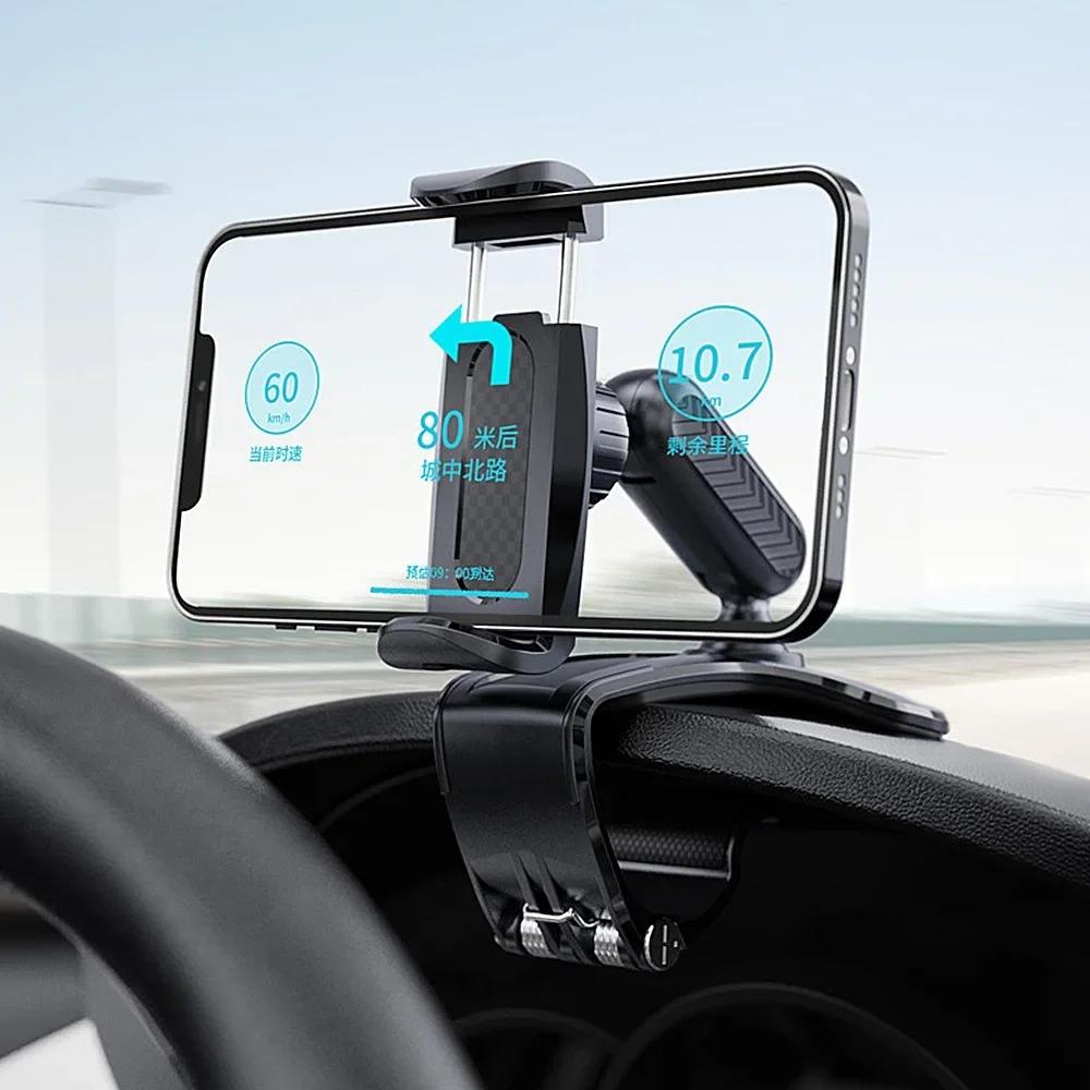 Držák mobilního telefonu do auta Snadno upevnitelný stojanový panel Multifunkční univerzální držák držáku GPS navigace na palubní desku