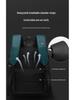 Expandable Men's Travel Backpack for Business and Short Trips - Large Capacity and Multifunctional Laptop Bag