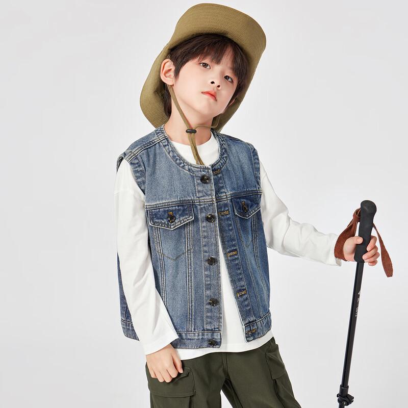 Boys' Casual Denim Vest