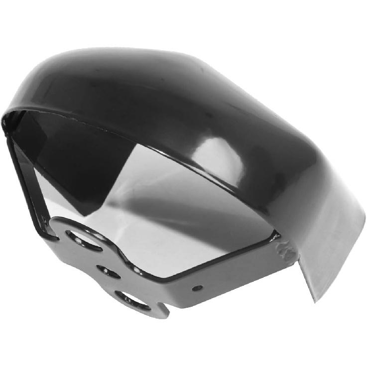 Motorcycle Gloss Black Steel Horn Cover for Harley Touring Models 1993-2023
